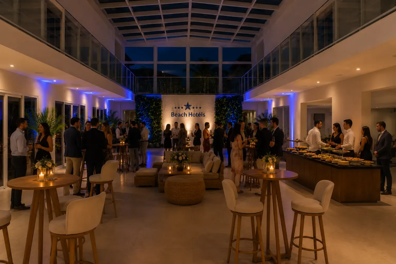 Equipe Especializada em eventos corporativos da Rede Beach Hotéis