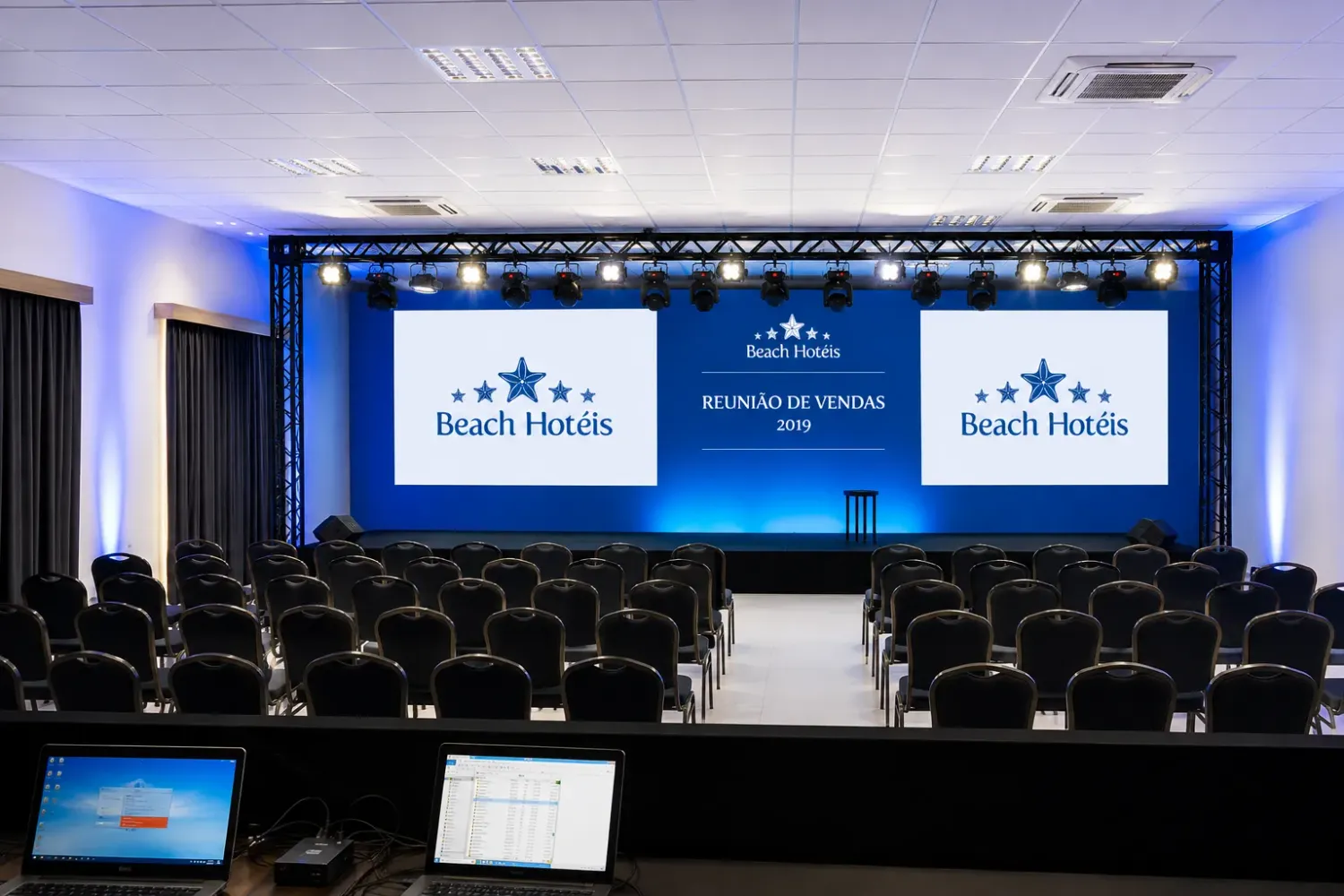 Montagem Auditório para eventos corporativos