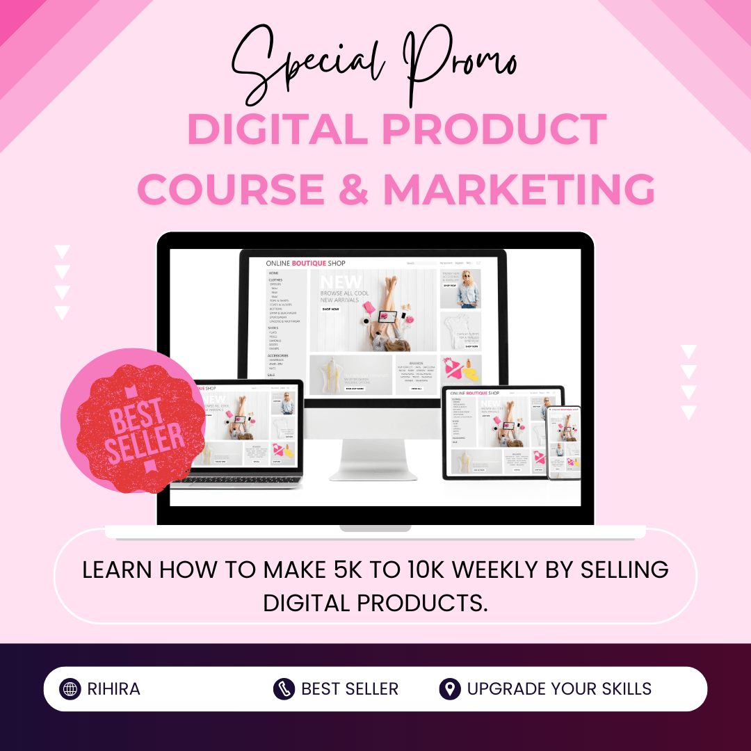 Digital Product Marketing Course