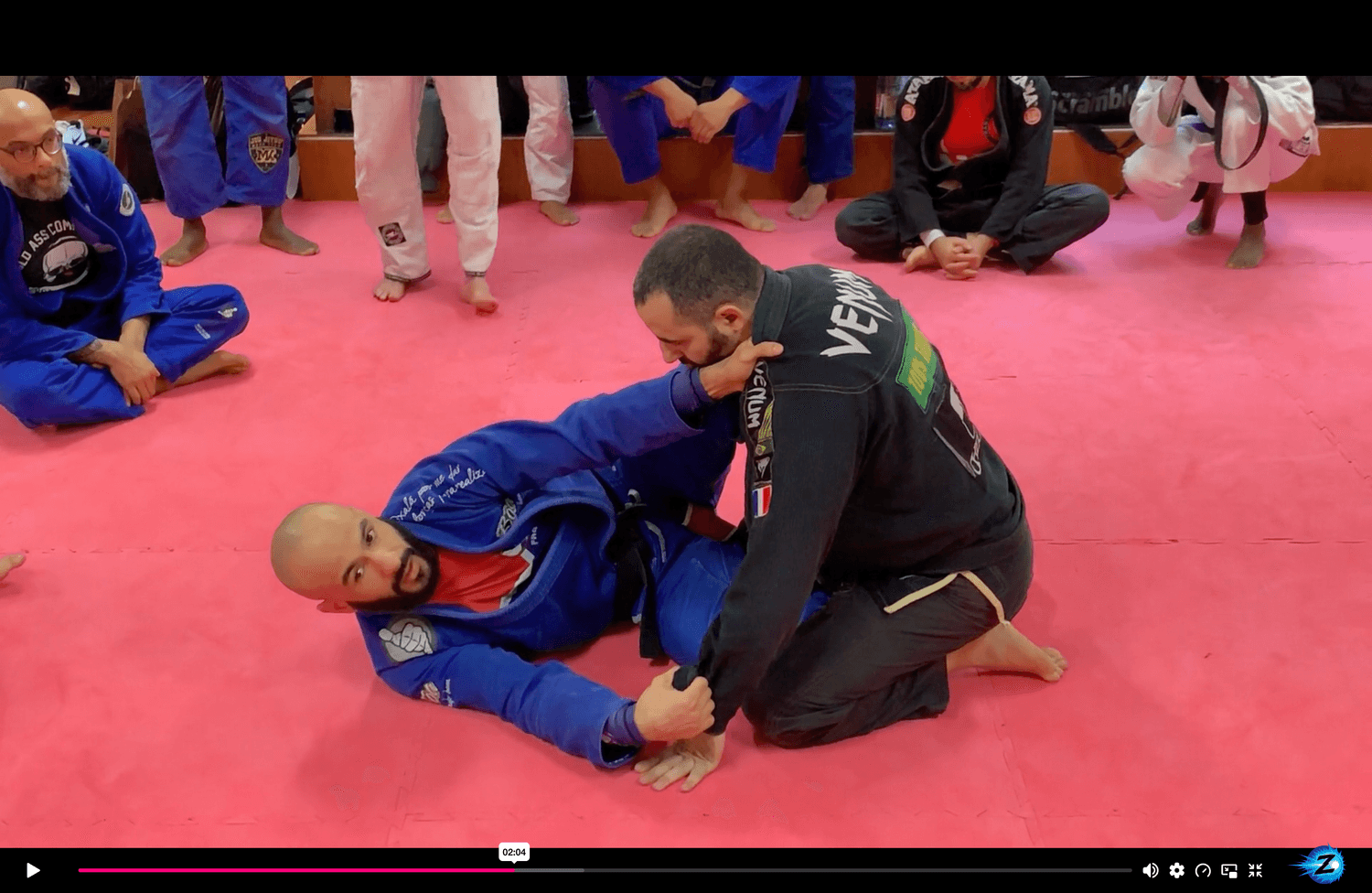 Démonstration de Z-Guard / Knee Shield par Samir Bensaïd