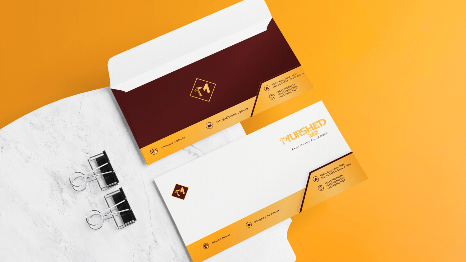 Murshed Sons Brand Identity Shwetacreates
