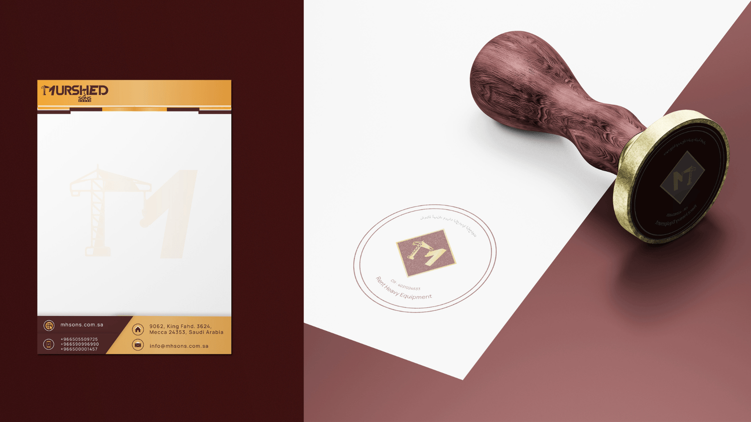 Murshed Sons Brand Identity Shwetacreates