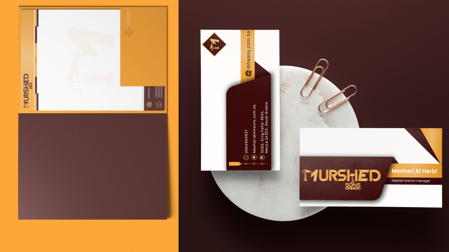 Murshed Sons Brand Identity Shwetacreates