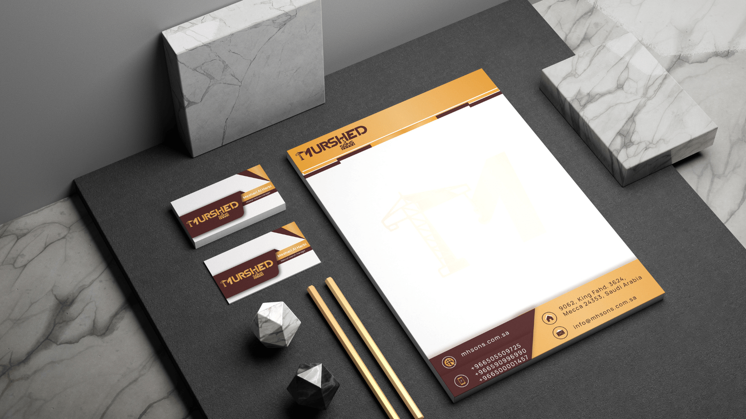 Murshed Sons Brand Identity Shwetacreates