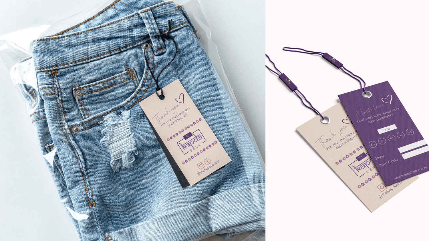 The Kapda Story Brand Identity Shwetacreates