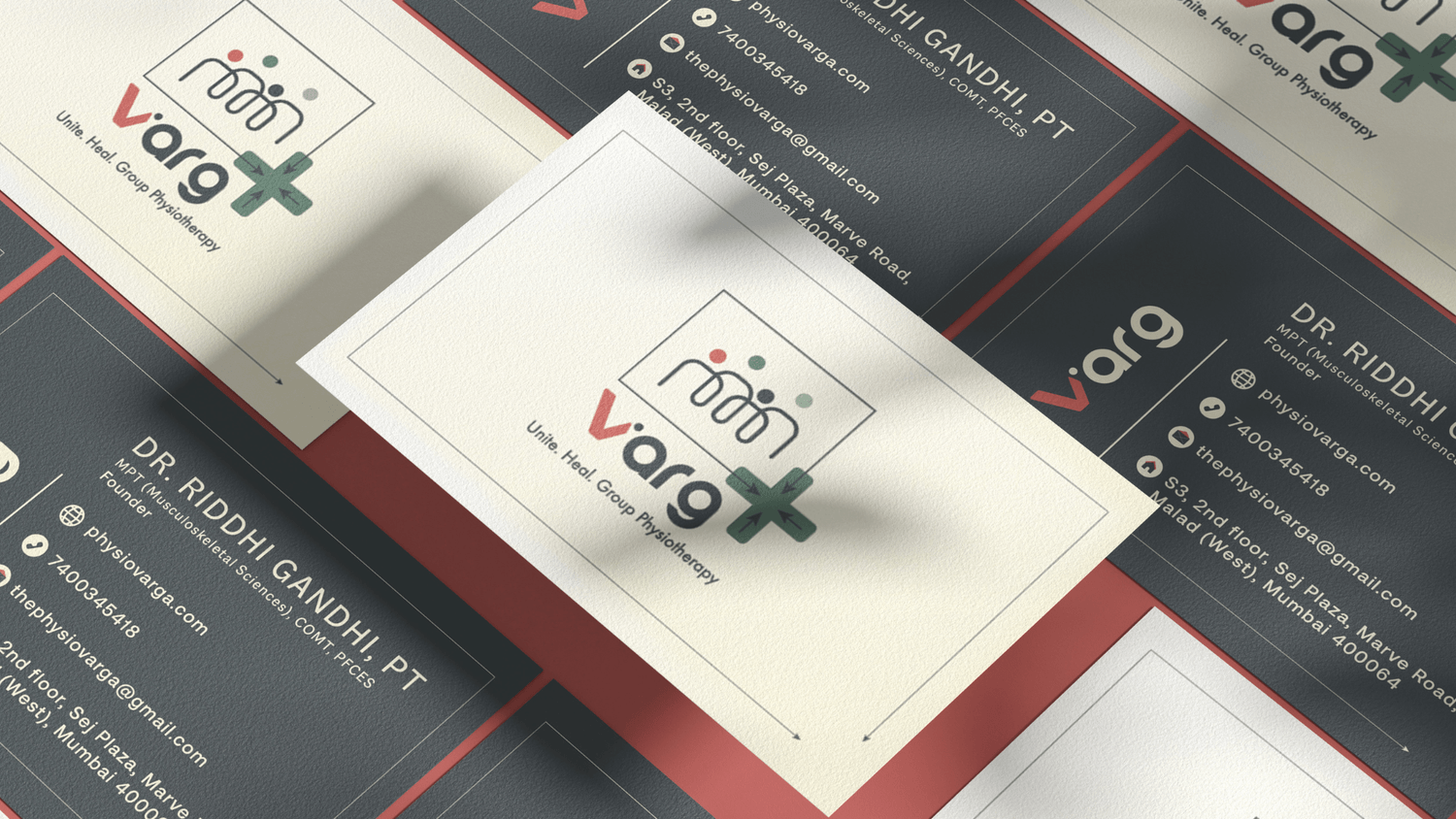 Varg Physiotherapy Brand Identity Shwetacreates