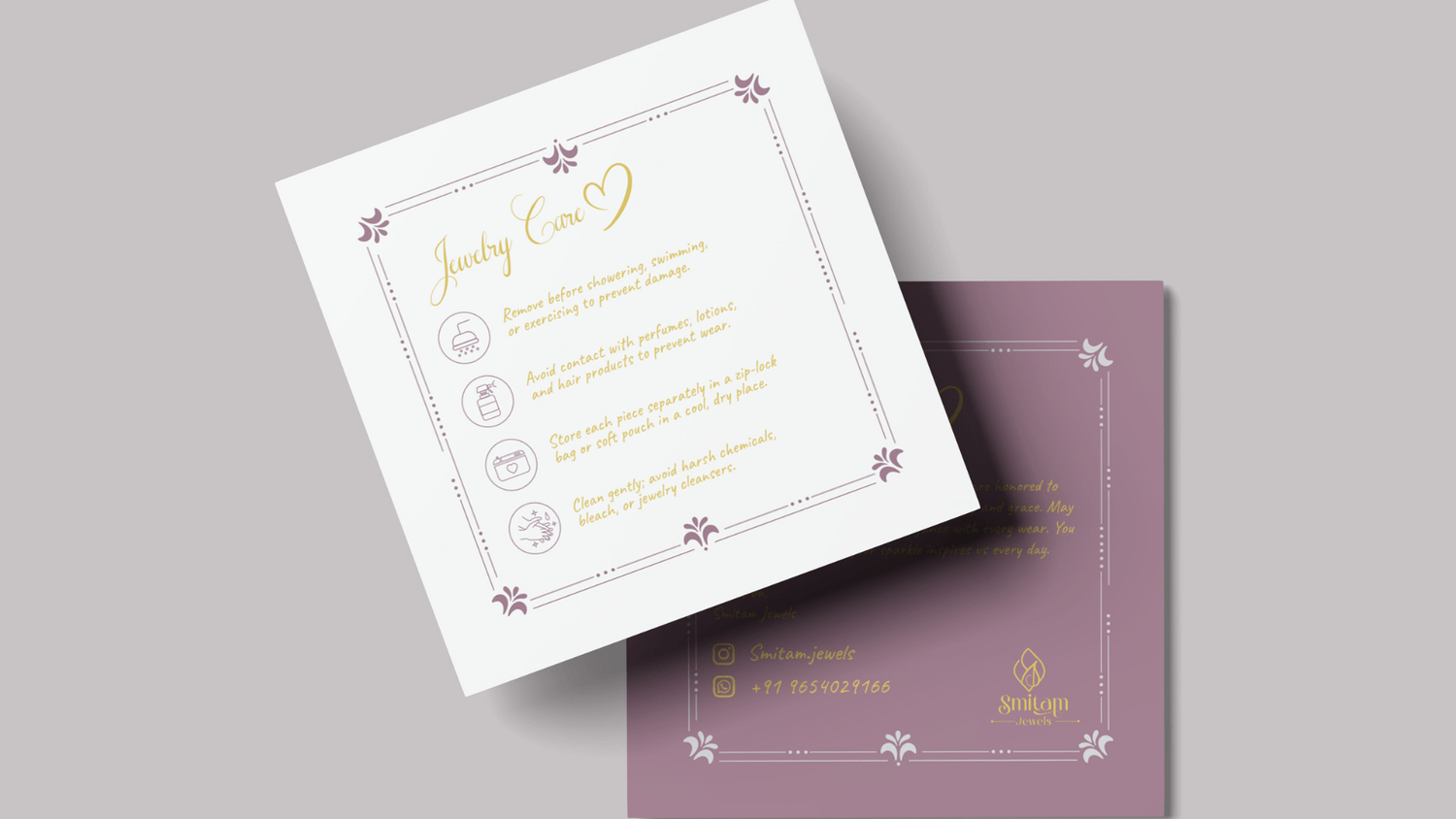 Smitam Jewels Brand Identity Shwetacreates