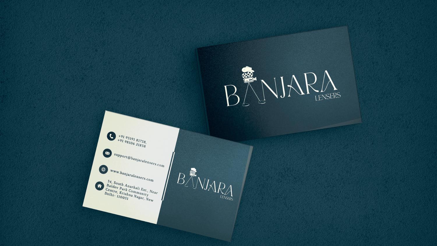 Banjara Lensers Brand Identity Shwetacreates