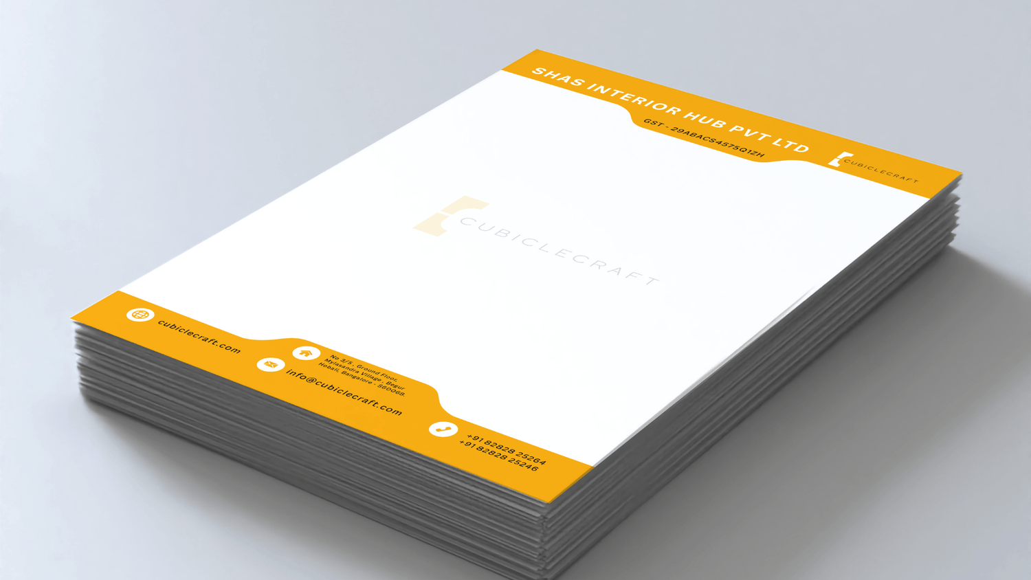 Cubicle Craft Brand Identity Shwetacreates