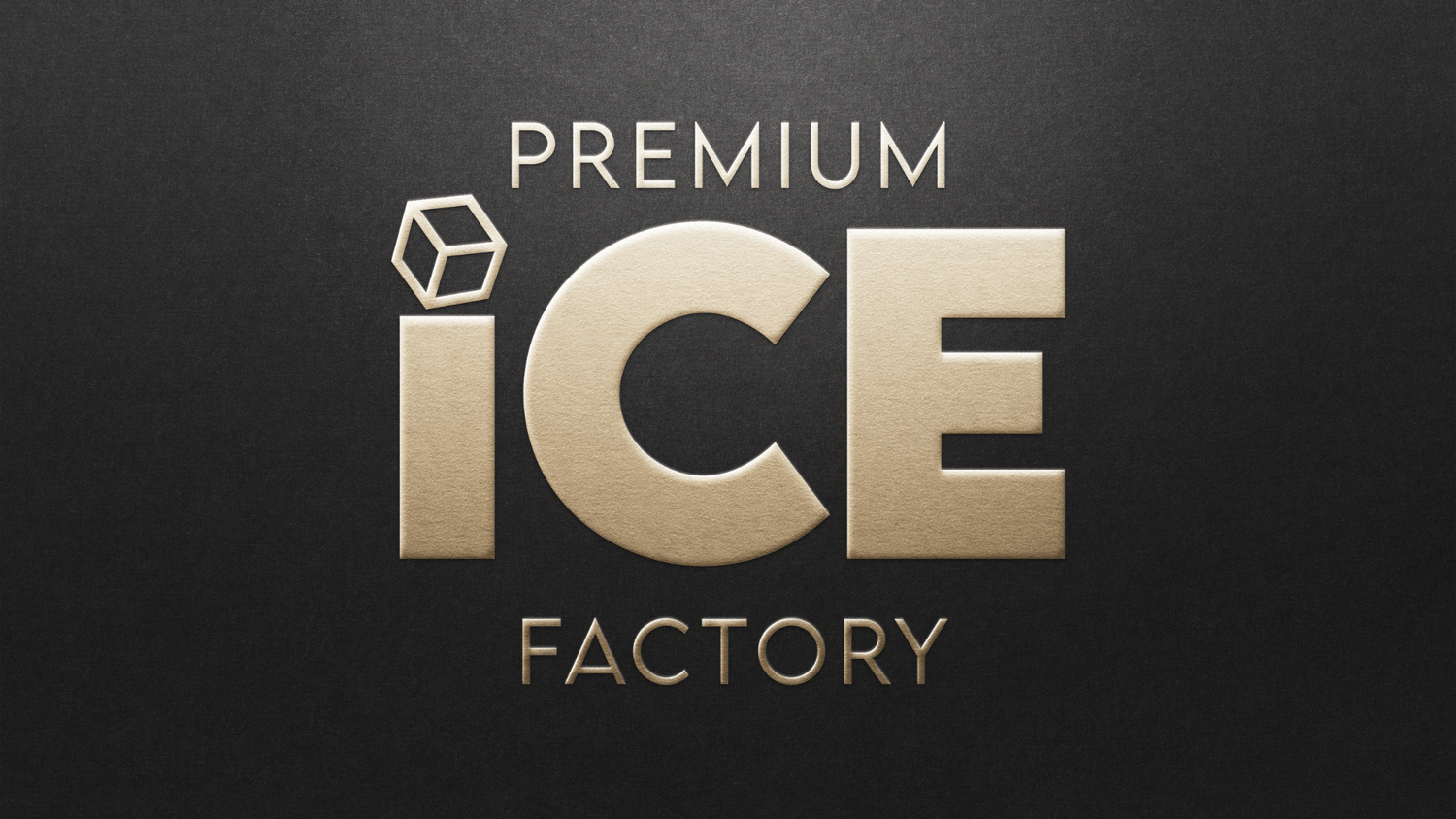 Premium Ice Factory Logo Shwetacreates