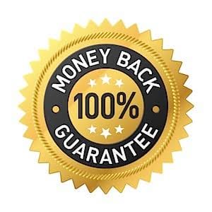 100 percent money-back guarantee