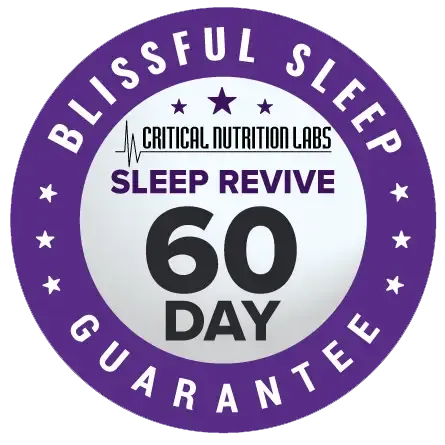 Sleep Revive Money Back guarantee