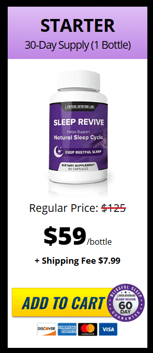 Order Now Sleep Revive 1 bottle