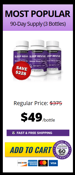 Order Now Sleep Revive 3 bottles