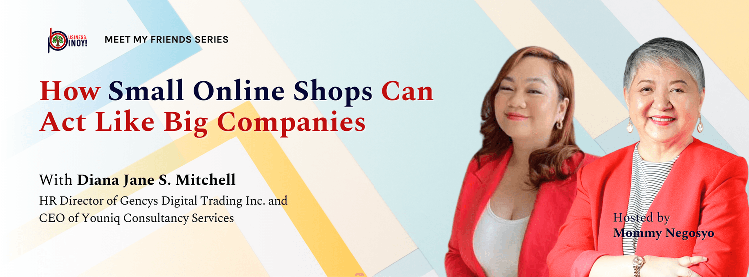 Diana Jane Mitchell and Mommy Negosyo webinar