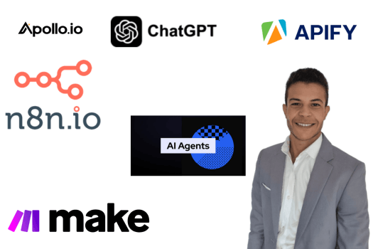 Yonas, expert en automatisation avec Make, n8n, ChatGPT, Apollo, Apify et les agents IA, accompagne les entreprises suisses dans leur transformation digitale.