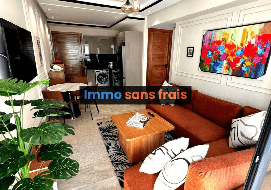 Appartement à louer de 62 m² avec balcon à Maârif Extension