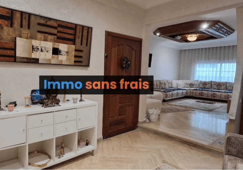 Appartement à vendre de 125 m² avec parking à 2 Mars — Casablanca