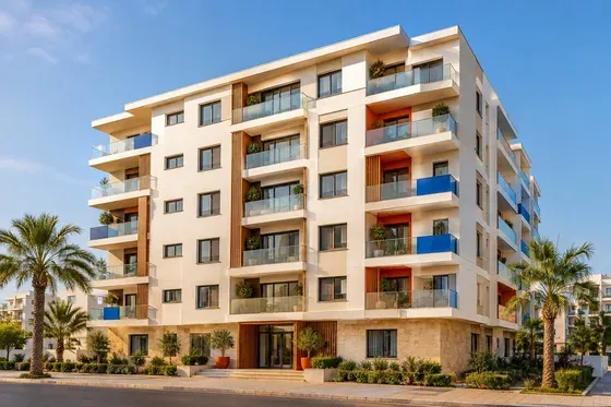 Immeuble résidentiel contemporain