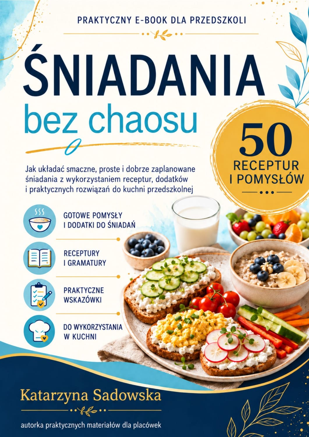Śniadania bez chaosu — oryginalna okładka