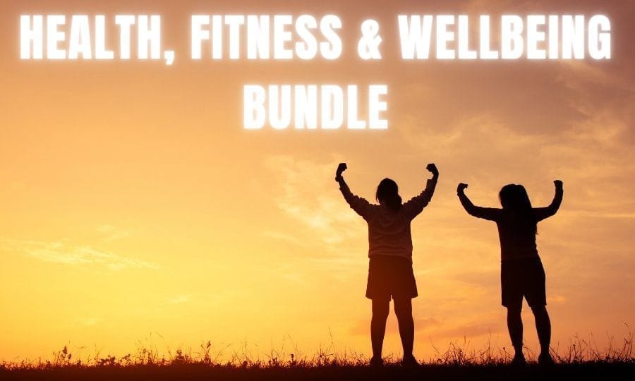 Get your hands on our Health, Fitness & Wellbeing Canva Digital Product Template Bundle