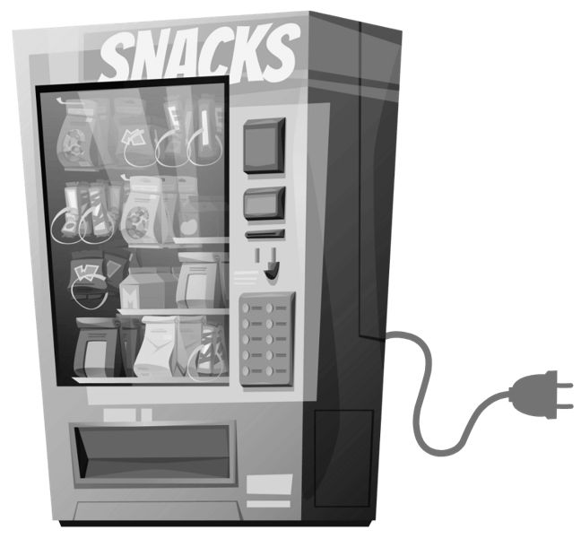 conventional vending machine