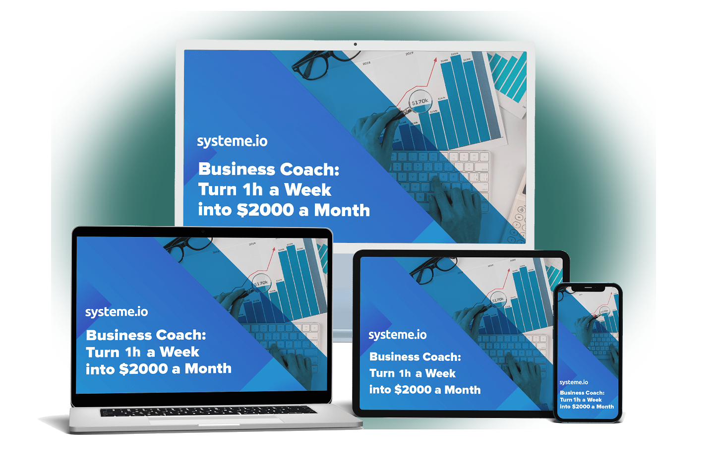 Business Coach: Turn 1h of work a week into $2,000 a month course cover