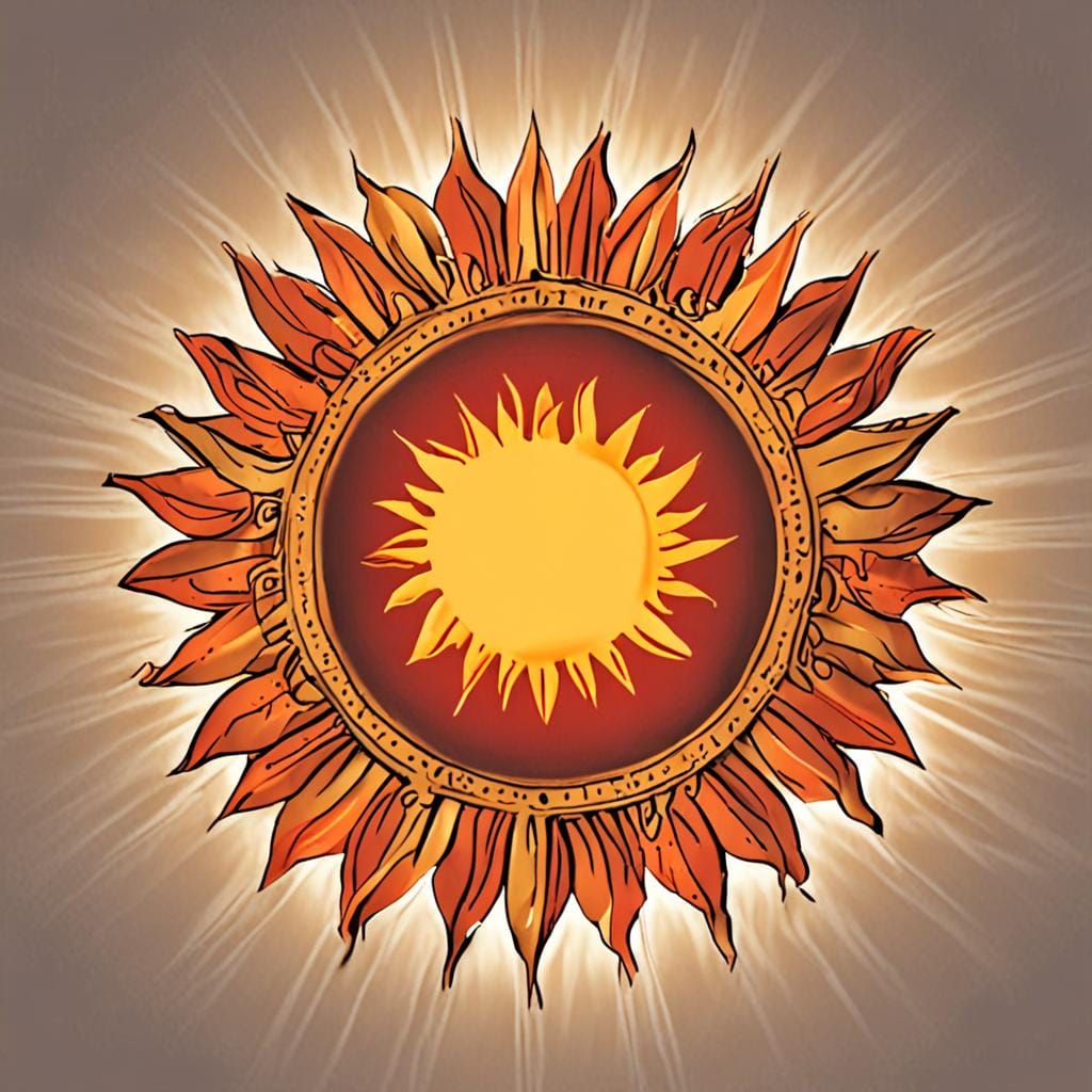 sun thriving icon