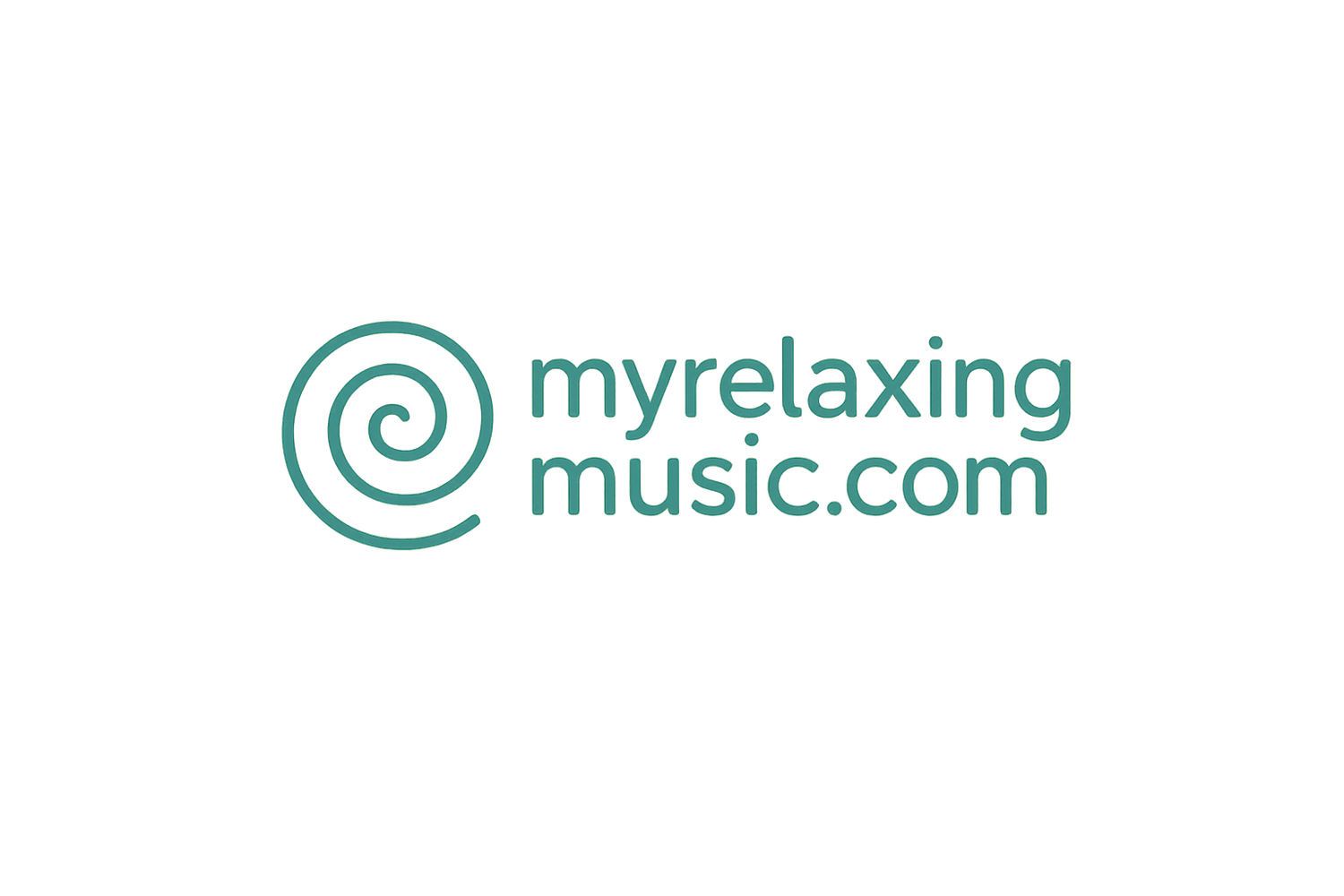 MyRelaxingMusic.com Logo: Personalized calming music and AI music therapy for sleep and stress relief