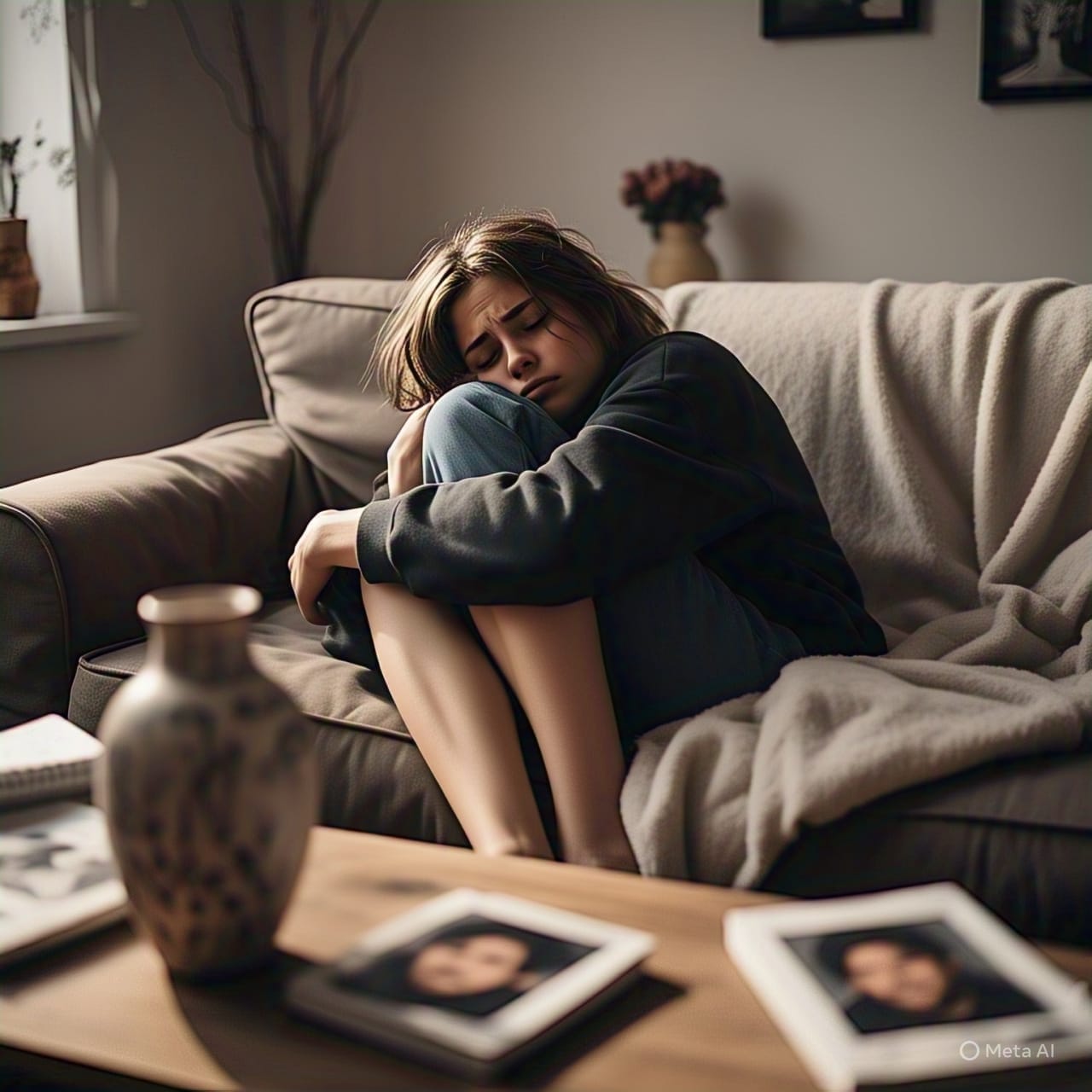 Mujer Desconsolada