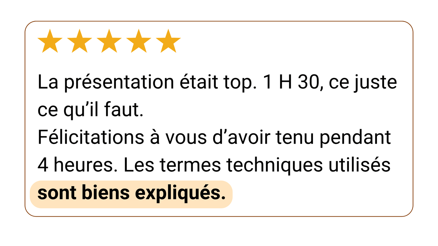 Avis client 2