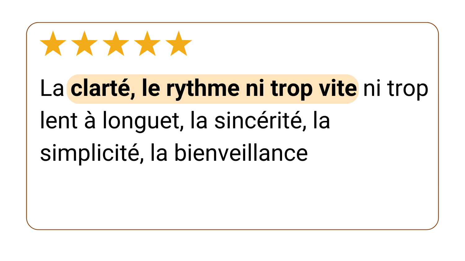 Avis client 7