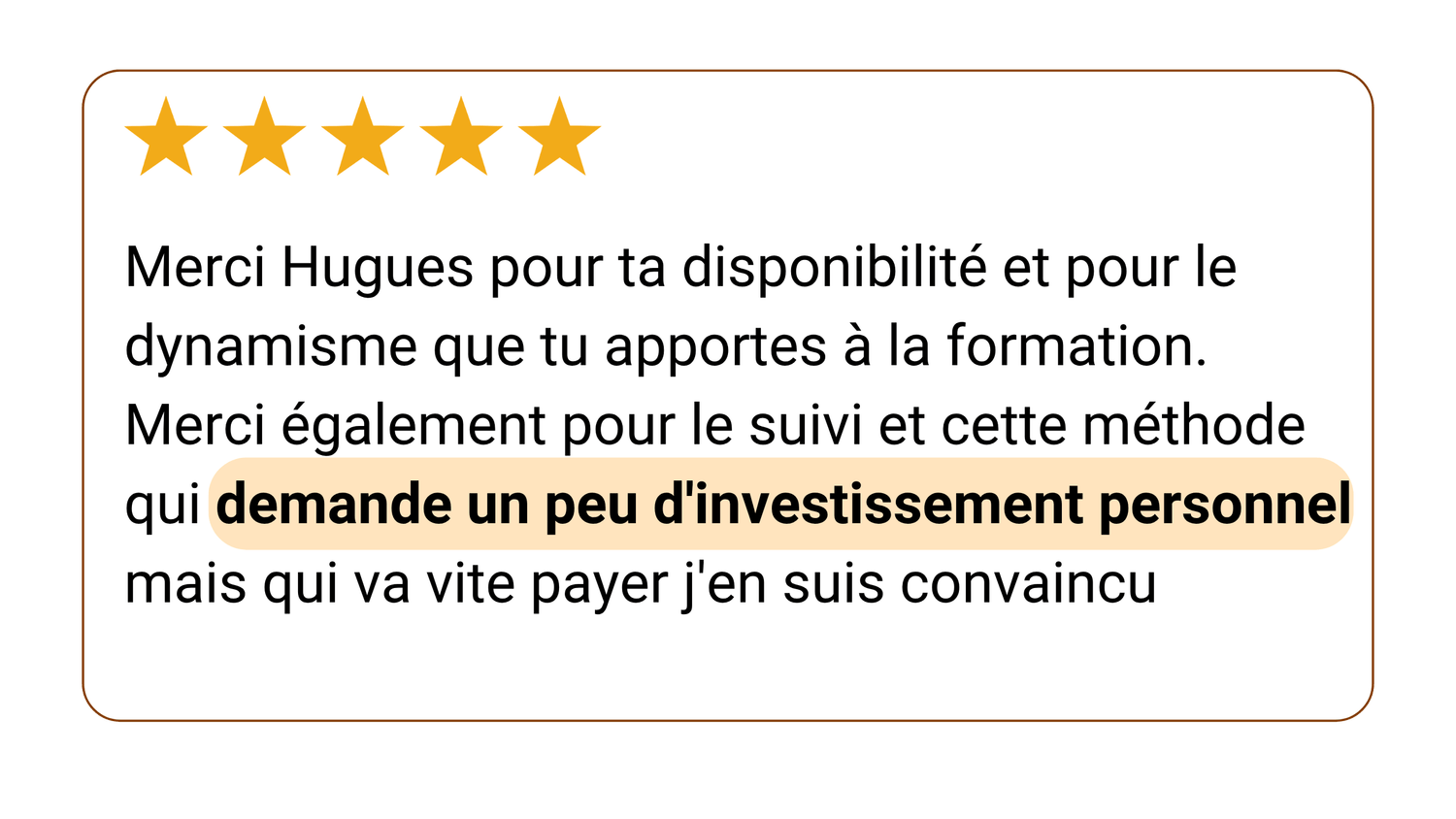 Avis client 9