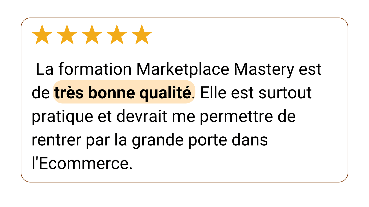 Avis client 14