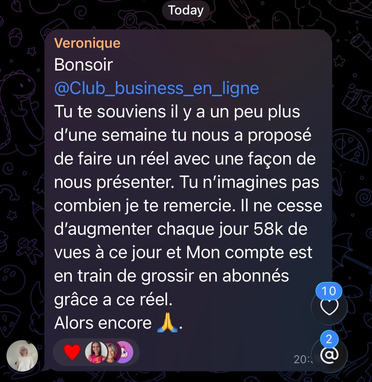 Témoignage
