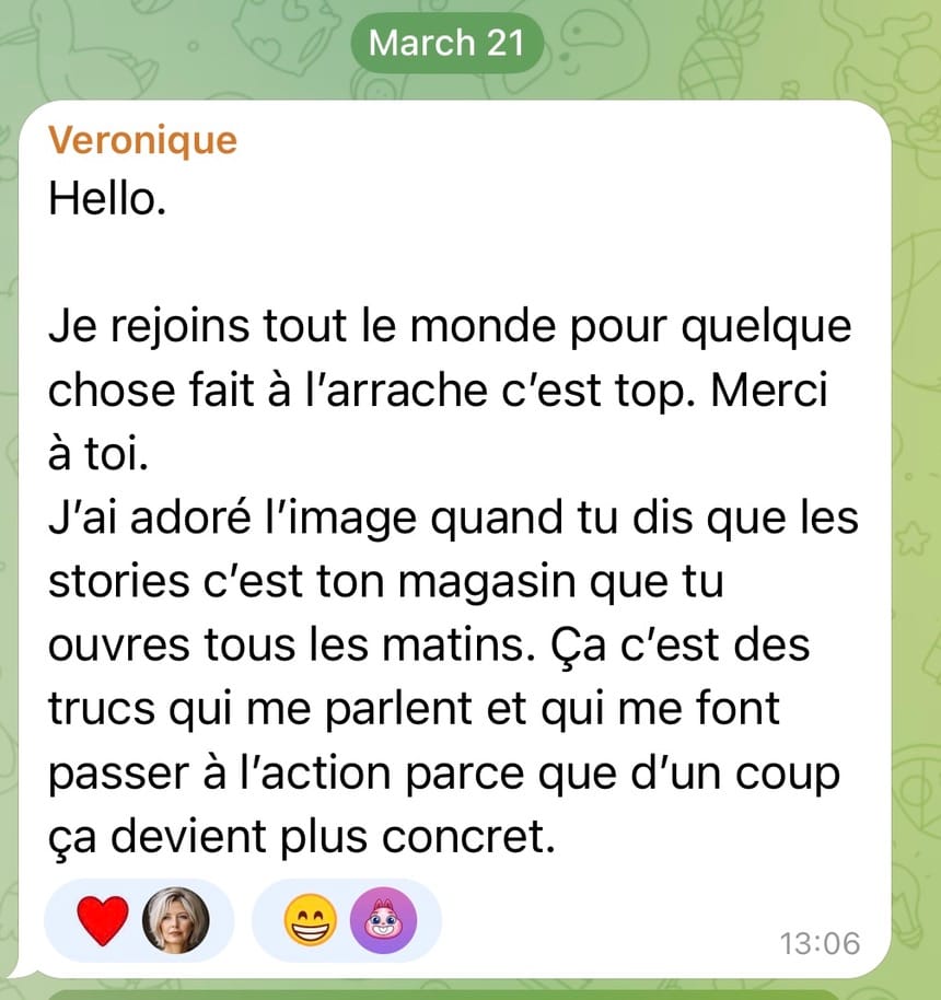 Témoignage