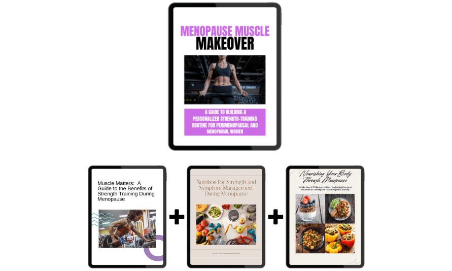 Get your hands on the Fit Strong Woman Menopause Starter Bundle now!