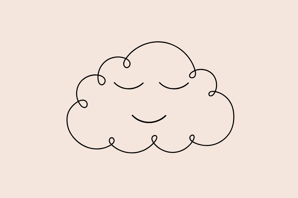 Illustration enfant face à ses émotions, nuage apaisé pour gérer le stress