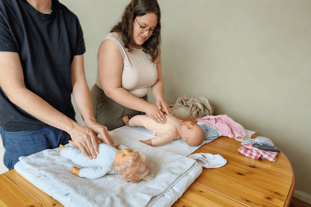 Atelier parentalité : Marine PATTE explique une activité pour enfant