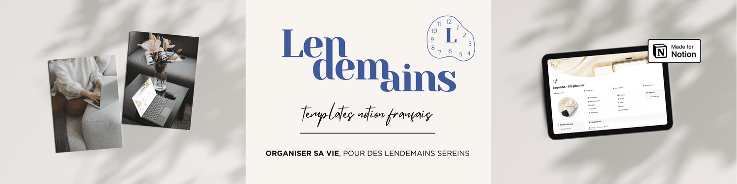 Lendemains - Templates Notion français