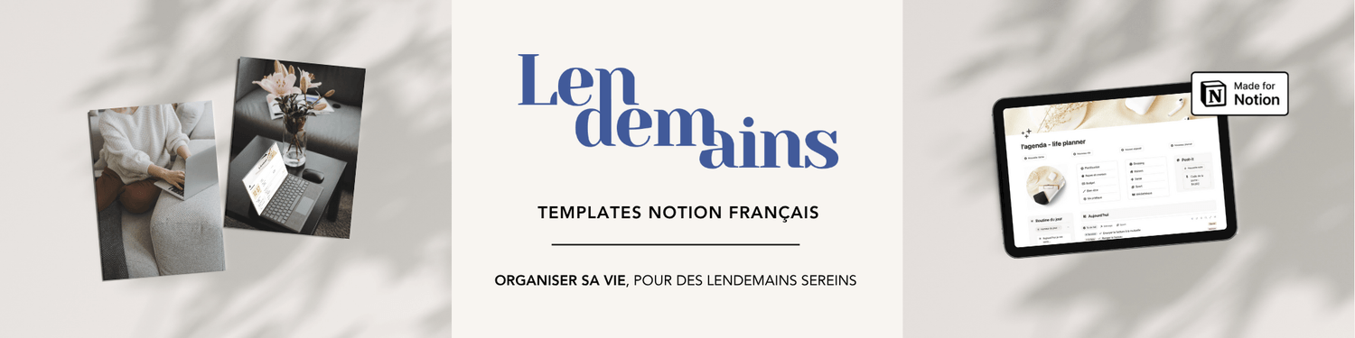 Lendemains - Templates Notion français