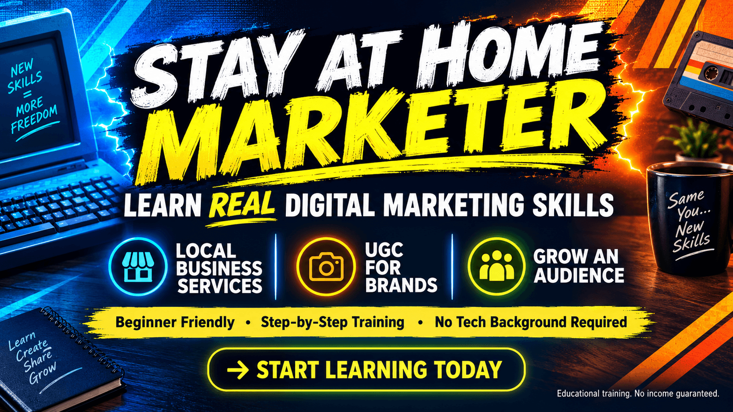 Stay At Home Marketer