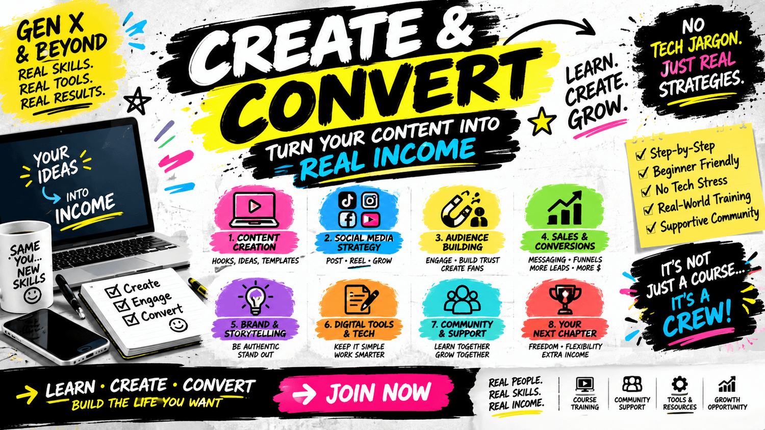 Create and Convert