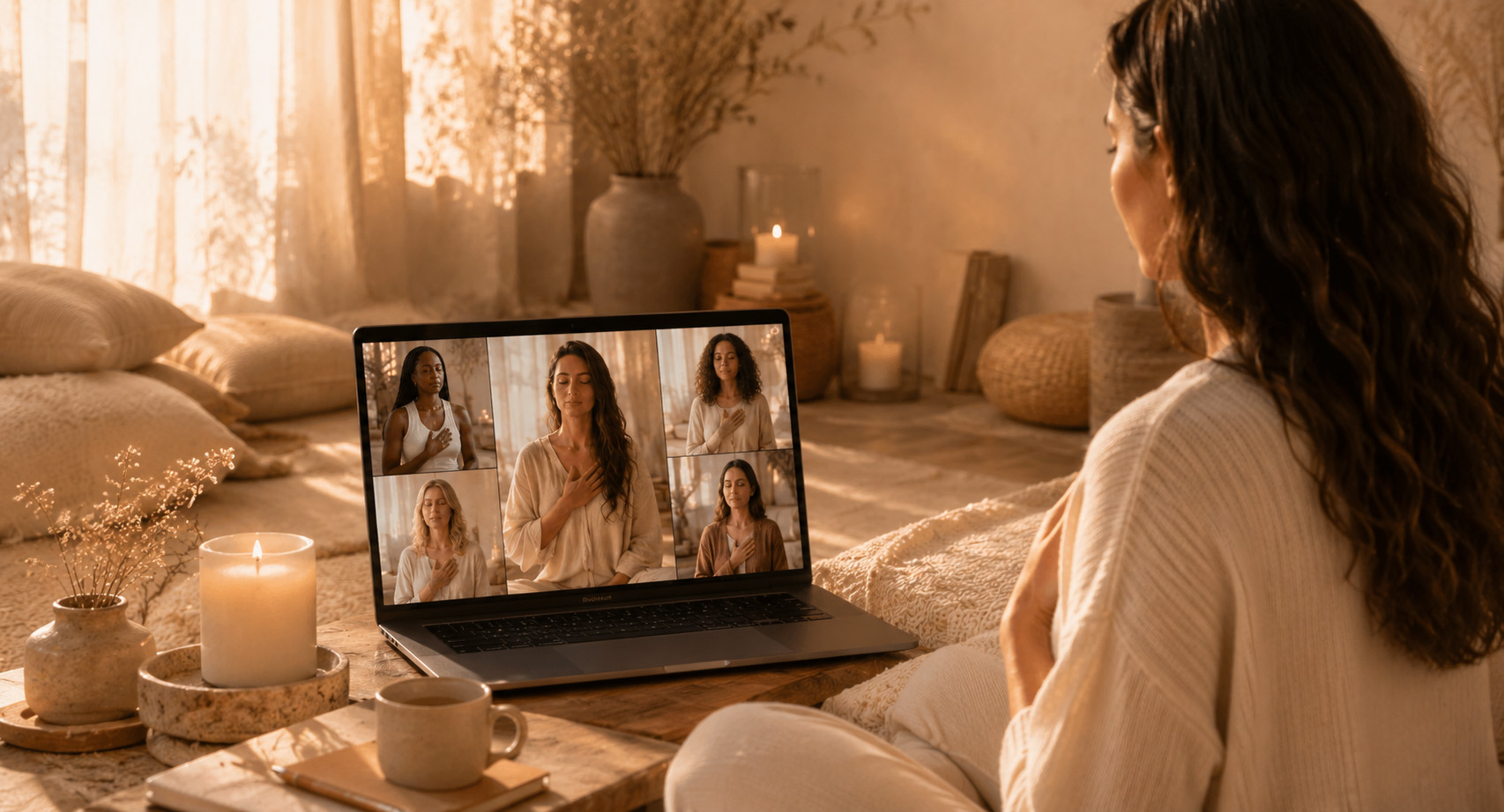 Sunday Sanctuary virtual meditation gathering