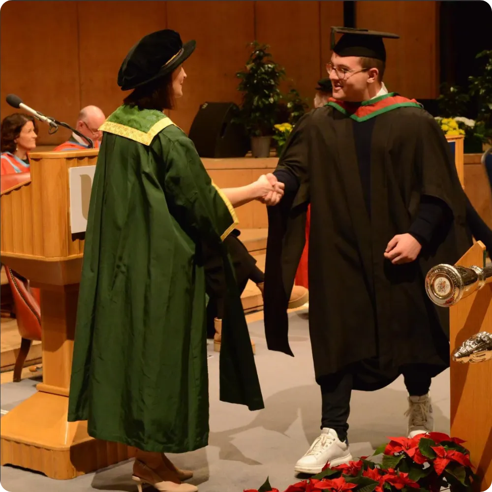 Louis Barril - Remise de diplôme