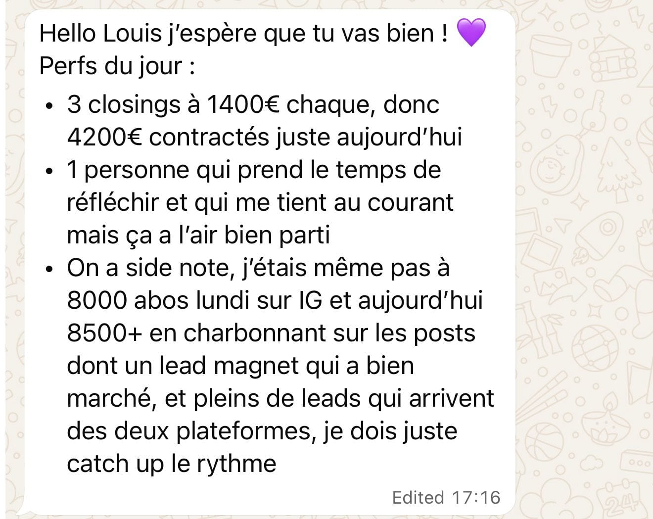 Témoignage