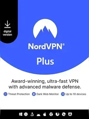 Licencia NordVPN Plus VPN Service 10 dispositivos por 6 meses