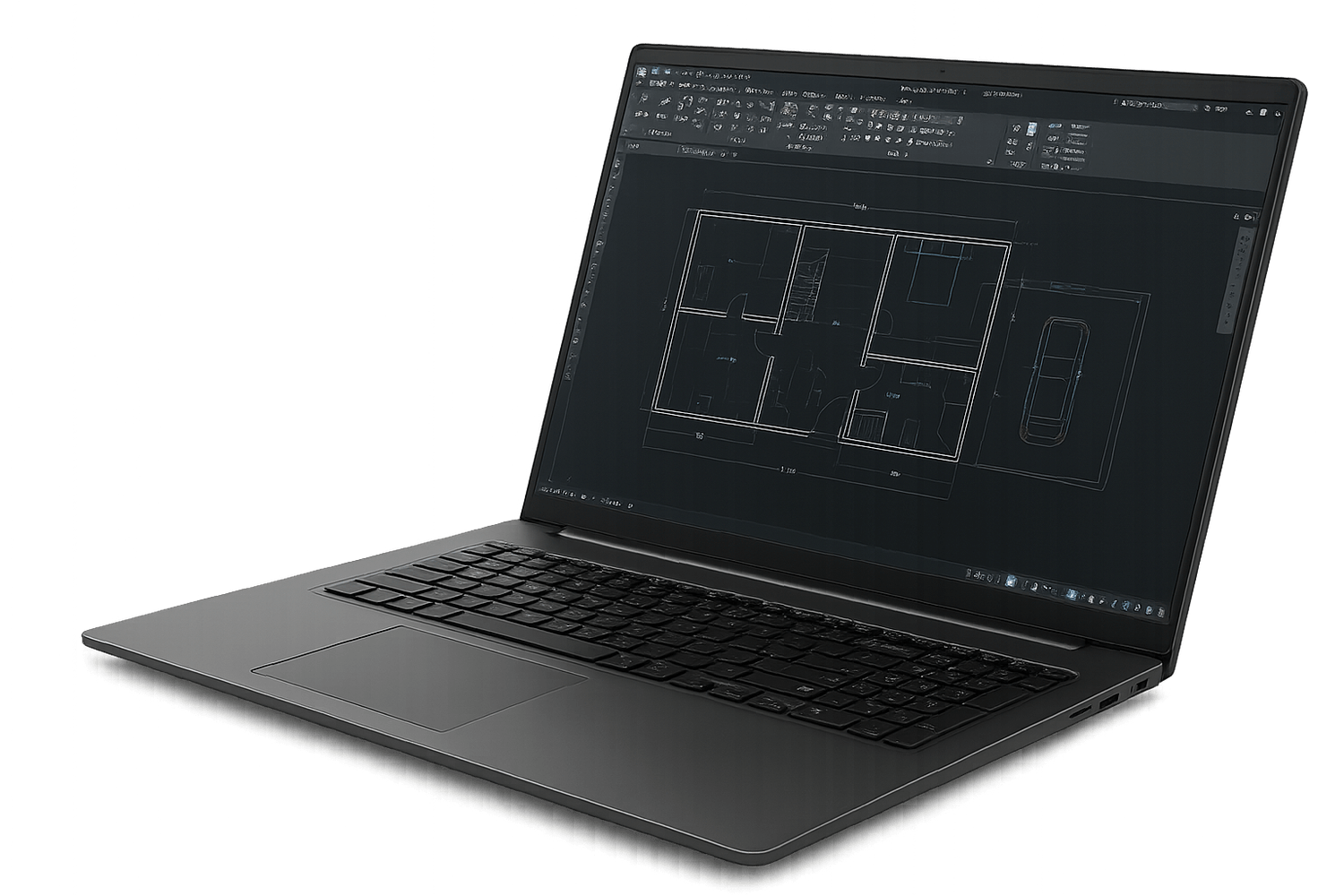 Imagen alámbrica de donas en perspectiva