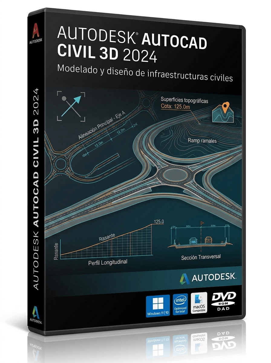 Autodesk AutoCAD Civil 3D 2024 € 25