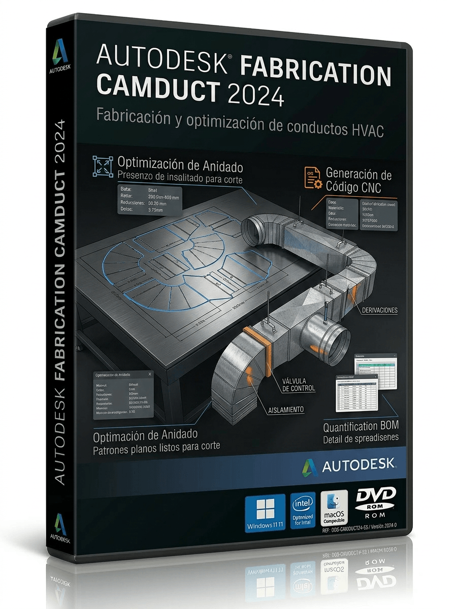 Autodesk AutoCAD Fabrication CAMDuct 2024 € 23